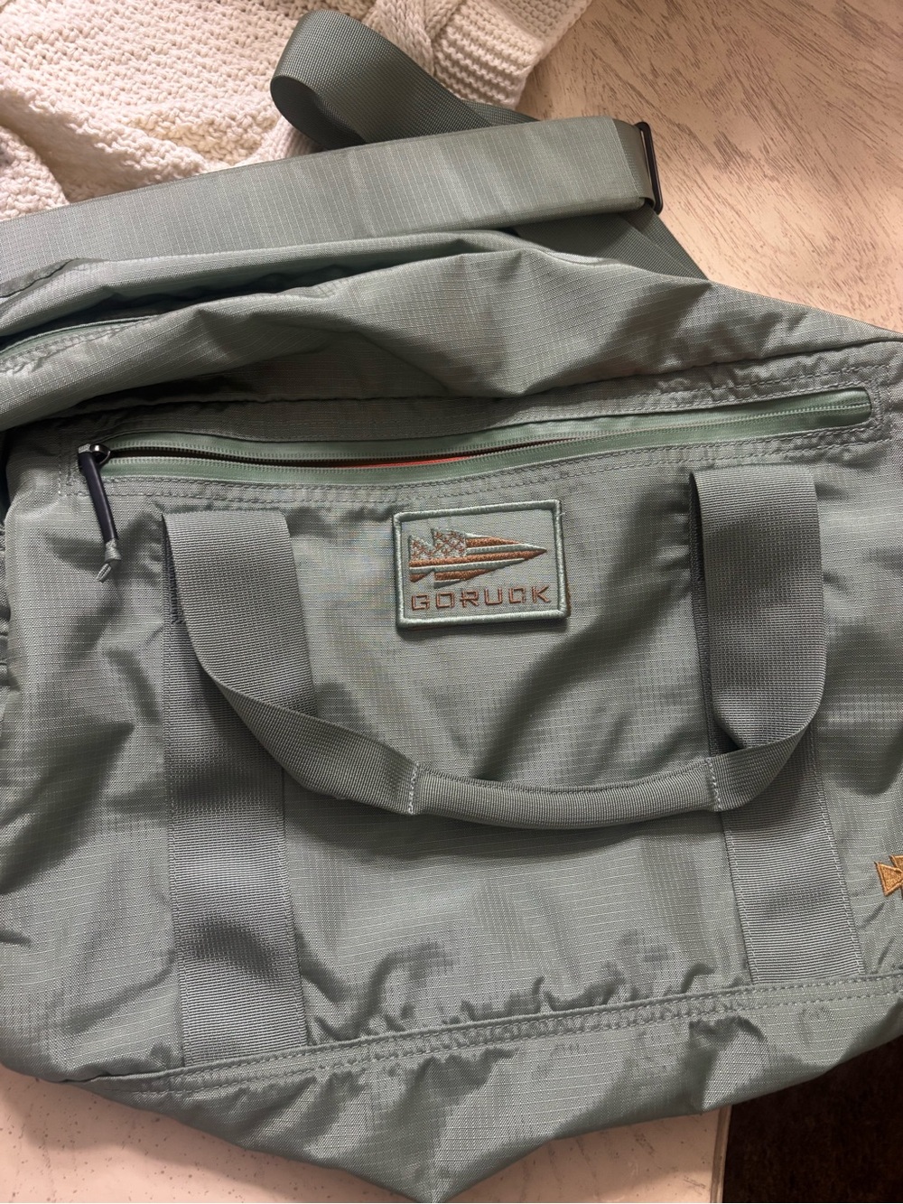 Men’s Goruok Sage Green Carry-All Bag